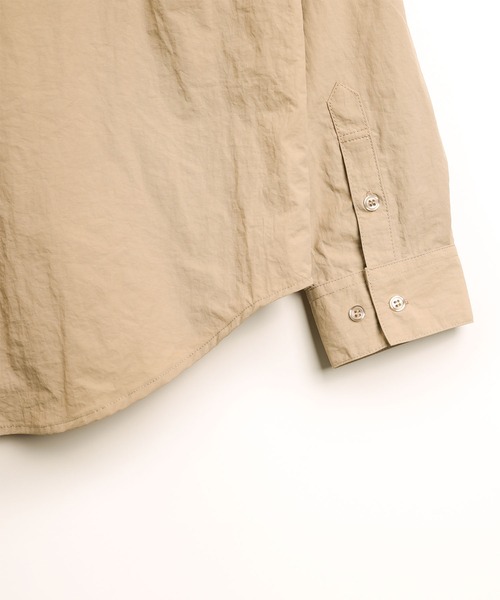 S'more（スモア）の「ポケットインポケットシャツ（シャツ/ブラウス・レディース・ベージュ/ホワイト・SMALL/MEDIUM/LARGE/X-LARGE）」の16枚目の写真