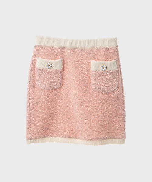 UNTAGE(アンテージ)の「リップウエストミニニットスカート(Pink)_UTW-SC02(スカート・レディース・その他・MEDIUM/SMALL)」の5枚目の写真