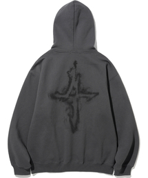 NOT4NERD(�m�b�g�t�H�[�i�[�h)��Dust 4 Symbol Pullover Hood - Charcoal(�p�[�J�[)