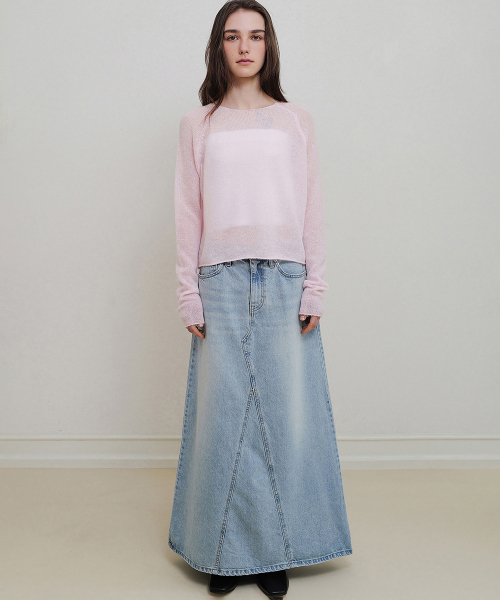 ⭐︎【天然】ブルーピーターサイト キャッツアイ効果強 バングル 61mm