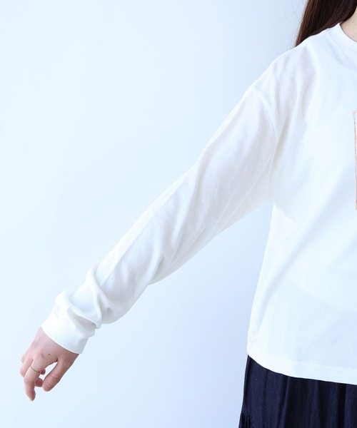 bulle de savon(ビュルデサボン)の「●びわプリント GVロンT(Tシャツ/カットソー・レディース・ブラック/ホワイト・FREE)」の16枚目の写真