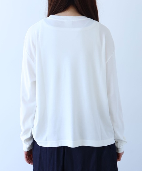 bulle de savon(ビュルデサボン)の「●びわプリント GVロンT(Tシャツ/カットソー・レディース・ブラック/ホワイト・FREE)」の20枚目の写真