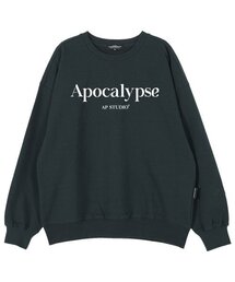 アポカリプスオーバーサイズドロップショルダースウェット_グリーン
