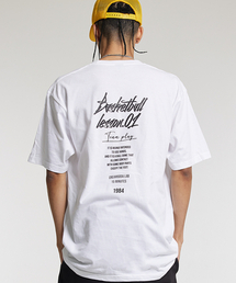 15MIN クォーター チームプレイ グラフィック ロゴ 半袖Tシャツ ホワイト ブラック