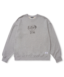 BOW TIE CREWNECK MELANGE