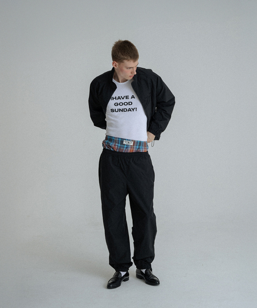 SUNDAY FRUIT MARKET（サンデーフルーツマーケット）の「SUNDAY TRACK PANT BLACK（スウェットパンツ・メンズ・その他・MEDIUM/LARGE）」の6枚目の写真