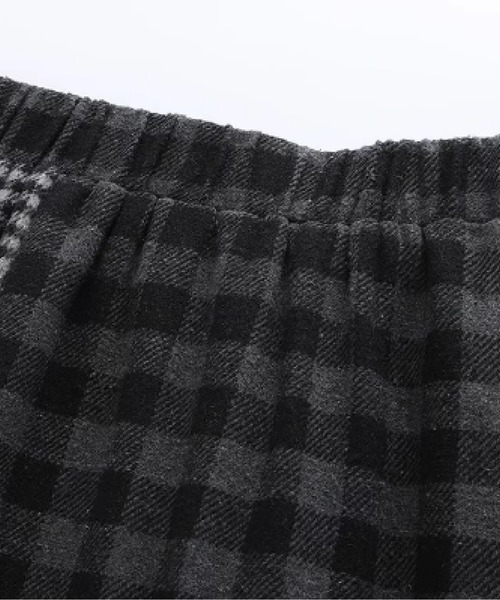 LA POMME petit(ラポミ・プチ)の「Vintage Check Mix Skirt(スカート・レディース・チェック・FREE)」の3枚目の写真