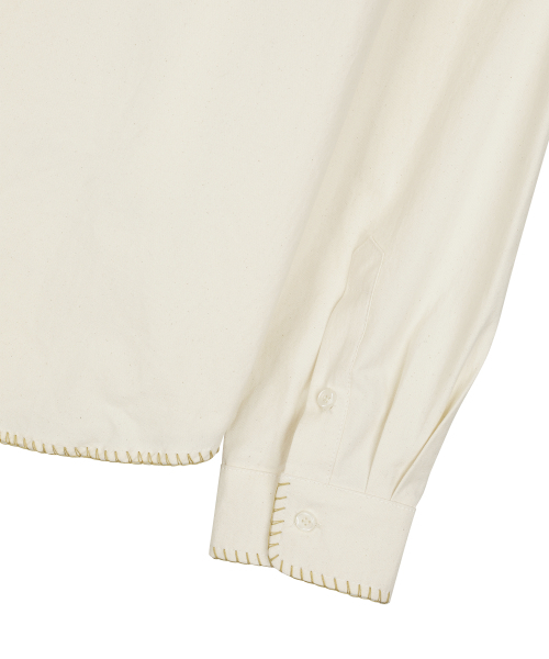 SUNDAY FRUIT MARKET（サンデーフルーツマーケット）の「POCKET FLOWER SHIRT CREAM（シャツ/ブラウス・メンズ・その他・MEDIUM/LARGE）」の5枚目の写真