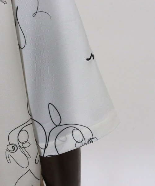 CALL&RESPONSE（コールアンドレスポンス）の「mhs2470- フレンチブル アロハシャツ-KOKAGE(262-1214-01)（シャツ/ブラウス・メンズ・ホワイト/ブラック・4/2）」の21枚目の写真