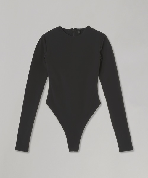 entire studios(エンタイアスタジオ)の「entire studios LS BODYSUIT-NYLON SPANDEX LS B - ES2357SO(Tシャツ/カットソー・レディース・ブラック・X-SMALL)」の1枚目の写真