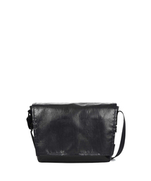 KANEITEI（カネイテイ）の「MINIMAL MIL MESSENGER BAG S (BLACK) / UPCYCLED（メッセンジャーバッグ）」