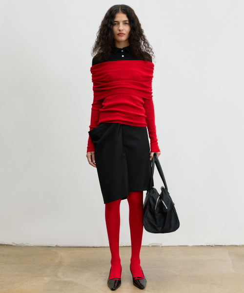 CHRISTINE PROJECT(クリスティンプロジェクト)の「TWO ZIPPER BAG NYLON ORIGINAL(BLACK PEPPER)(トートバッグ・レディース・その他・FREE)」の5枚目の写真
