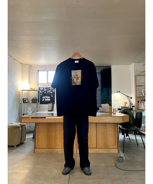 INNEQ（イネク）の「Fuck Love_Black(Oversize)（Tシャツ/カットソー・メンズ・その他・LARGE/X-LARGE）」の2枚目の写真