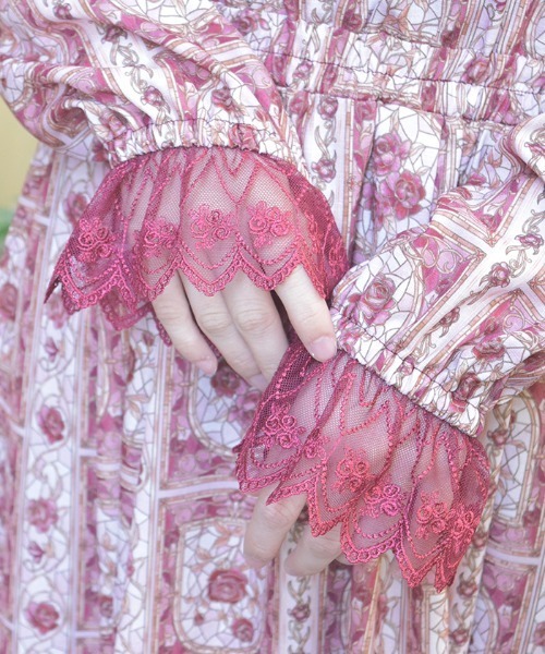 axes femme(アクシーズファム)の「ローズ・ステンドグラスワンピース(ワンピース・レディース・レッド/パープル/ブルー・MEDIUM)」の16枚目の写真