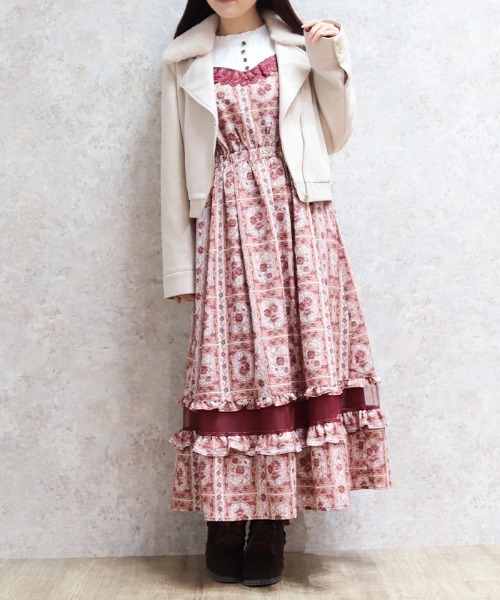 axes femme(アクシーズファム)の「ローズ・ステンドグラスワンピース(ワンピース・レディース・レッド/パープル/ブルー・MEDIUM)」の18枚目の写真