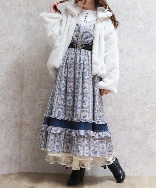 axes femme(アクシーズファム)の「ローズ・ステンドグラスワンピース(ワンピース・レディース・レッド/パープル/ブルー・MEDIUM)」の19枚目の写真