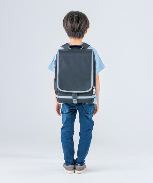 BACKYARD FAMILY（バックヤードファミリー）の「RAKUSACK JUNIOR 101347 小（ランドセル・キッズ・ブラック/ブルー/ピンク/イエロー/ラベンダー・小）」の2枚目の写真