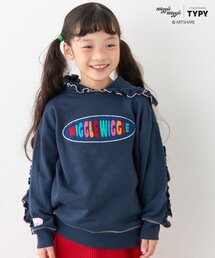 WIGGLE WIGGLE（ウィグルウィグル）の「【KIDS】【wigglewiggle】《ジュニアサイズあり》アソート柄メロウフーディー（Tシャツ/カットソー）」