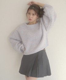 volume knit padded jacket / ボリュームニットナカワタジャケット