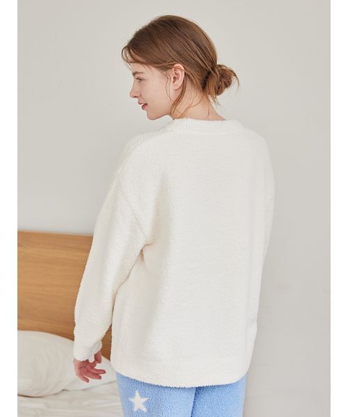 スカーフDOG ジャガードプルオーバー（ルームウェア/パジャマ