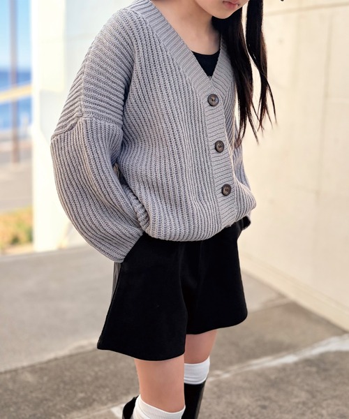 ADDITION STORE（アディションストア）の「【ゆるっと可愛いモテカーデ】Vネック ビッグ カーデ / V-neck big cardigan / asknn（カーディガン/ボレロ・レディース・ベージュ/ブラウン/グレー・FREE）」の13枚目の写真