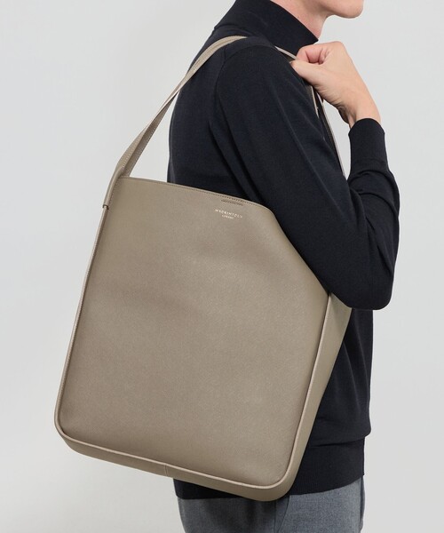 MACKINTOSH LONDON(マッキントッシュ ロンドン)の「TOTE BAG NO.2(トートバッグ・メンズ・ベージュ系その他/ブラック・FREE)」の4枚目の写真