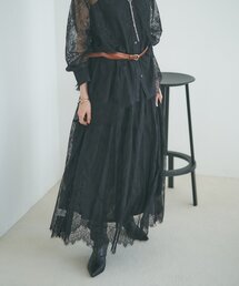 Remind me and forever（リマインドミーアンドフォーエバー）の「【2026SS】ひげレースティアードスカート（スカート）」