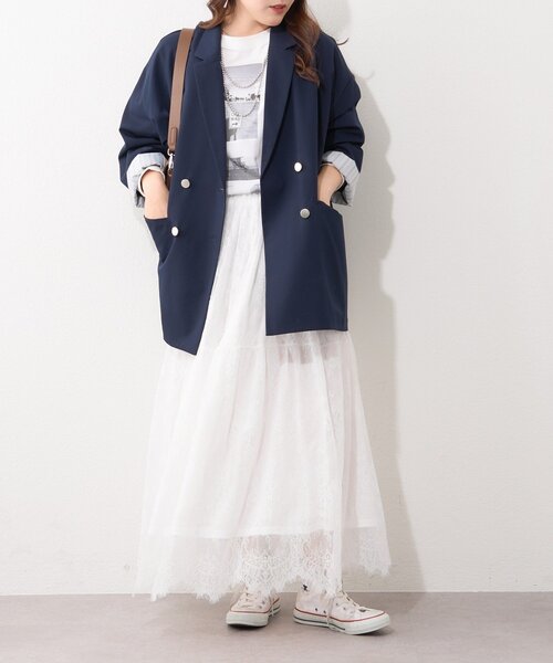 2026SS】ひげレースティアードスカート（スカート）｜Remind me and