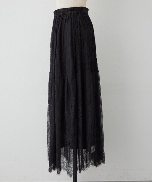 2026SS】ひげレースティアードスカート（スカート）｜Remind me and