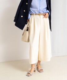 NOLLEY’S | ウォッシャブルクロップドワイドツイルパンツ(その他パンツ)