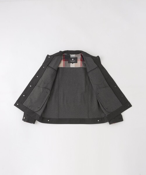 BLACK LABEL CRESTBRIDGE（ブラックレーベル・クレストブリッジ）の「テクニカルデニムGジャン（デニムジャケット・メンズ・ネイビー/ブラック・M/L/XL）」の9枚目の写真