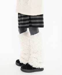HIGH SCHOOL DISCO（ハイスクールディスコ）の「ウールレッグウォーマー_アイボリー（レッグウォーマー）」