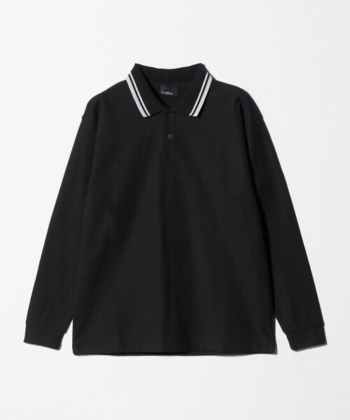 green label relaxing（グリーンレーベルリラクシング）の「【WEB限定】ドライ クリーン ロングスリーブ ポロシャツ -吸水速乾・抗菌-（ポロシャツ・メンズ・ブラウン系/ブラック/ライトグレー・M/S/L/XL）」の15枚目の写真