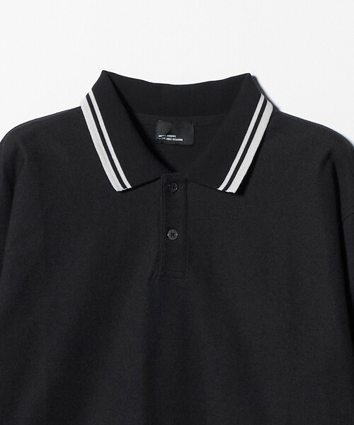 green label relaxing（グリーンレーベルリラクシング）の「【WEB限定】ドライ クリーン ロングスリーブ ポロシャツ -吸水速乾・抗菌-（ポロシャツ・メンズ・ブラウン系/ブラック/ライトグレー・M/S/L/XL）」の17枚目の写真