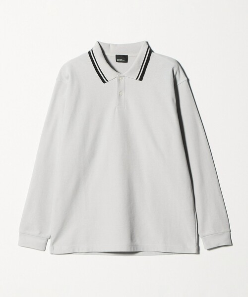 green label relaxing（グリーンレーベルリラクシング）の「【WEB限定】ドライ クリーン ロングスリーブ ポロシャツ -吸水速乾・抗菌-（ポロシャツ・メンズ・ブラウン系/ブラック/ライトグレー・M/S/L/XL）」の19枚目の写真