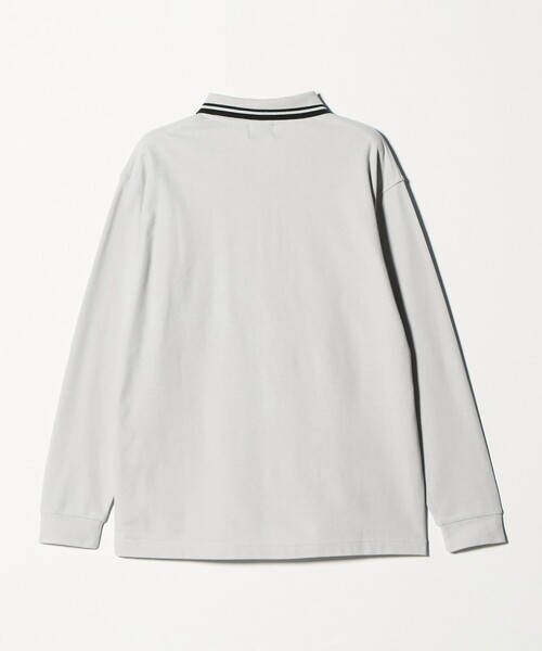 green label relaxing（グリーンレーベルリラクシング）の「【WEB限定】ドライ クリーン ロングスリーブ ポロシャツ -吸水速乾・抗菌-（ポロシャツ・メンズ・ブラウン系/ブラック/ライトグレー・M/S/L/XL）」の20枚目の写真