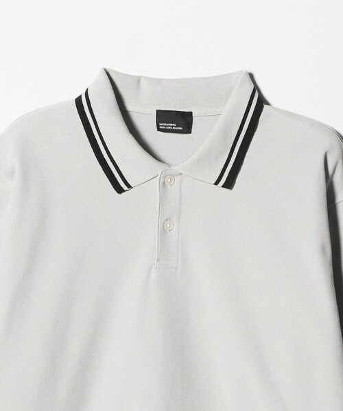 green label relaxing（グリーンレーベルリラクシング）の「【WEB限定】ドライ クリーン ロングスリーブ ポロシャツ -吸水速乾・抗菌-（ポロシャツ・メンズ・ブラウン系/ブラック/ライトグレー・M/S/L/XL）」の21枚目の写真