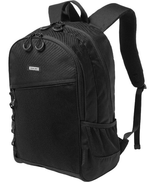 le coq sportif(ルコックスポルティフ)の「バックパック(容量:約23L)(バックパック/リュック・メンズ・ブラック・F)」の1枚目の写真