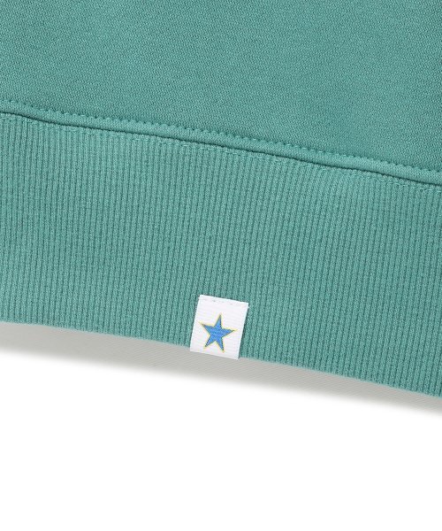 Cavish(カビシ)の「CROWD RAGLAN SWEATSHIRT GREEN(CV2DFUM444A)(スウェット・レディース・グリーン・S/M/L/XL)」の6枚目の写真
