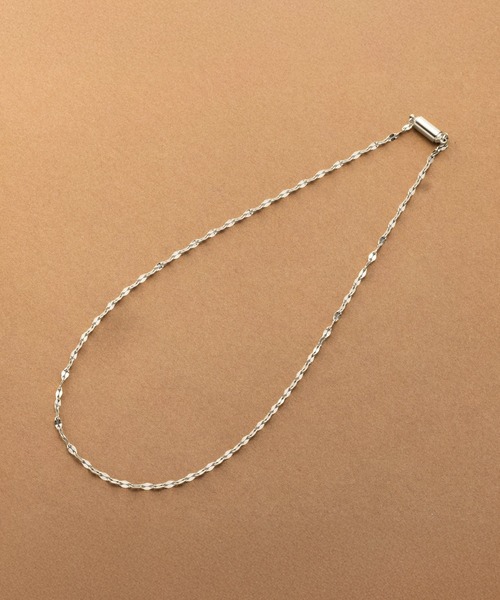 Cream dot.(クリームドット)の「【サージカルステンレス】選べるステンレス製マグネットチェーンネックレス(ネックレス・レディース・シルバー/ゴールド系その他2/シルバー系その他/ゴールド/ゴールド系その他/シルバー系その他2・45cm/40cm)」の1枚目の写真