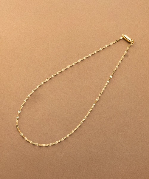 Cream dot.(クリームドット)の「【サージカルステンレス】選べるステンレス製マグネットチェーンネックレス(ネックレス・レディース・シルバー/ゴールド系その他2/シルバー系その他/ゴールド/ゴールド系その他/シルバー系その他2・45cm/40cm)」の4枚目の写真