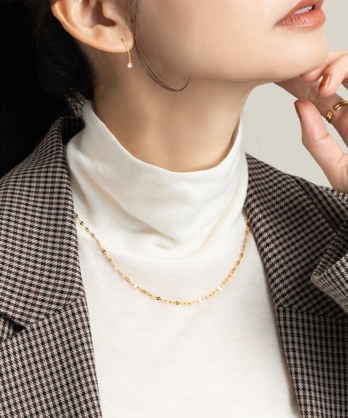 Cream dot.(クリームドット)の「【サージカルステンレス】選べるステンレス製マグネットチェーンネックレス(ネックレス・レディース・シルバー/ゴールド系その他2/シルバー系その他/ゴールド/ゴールド系その他/シルバー系その他2・45cm/40cm)」の8枚目の写真