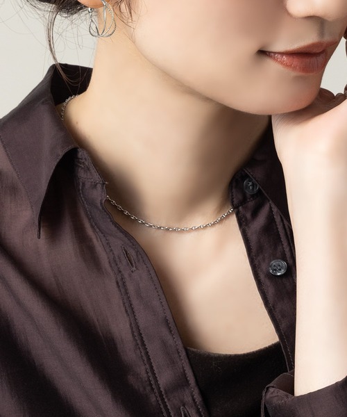Cream dot.(クリームドット)の「【サージカルステンレス】選べるステンレス製マグネットチェーンネックレス(ネックレス・レディース・シルバー/ゴールド系その他2/シルバー系その他/ゴールド/ゴールド系その他/シルバー系その他2・45cm/40cm)」の13枚目の写真