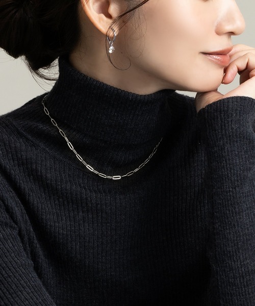 Cream dot.(クリームドット)の「【サージカルステンレス】選べるステンレス製マグネットチェーンネックレス(ネックレス・レディース・シルバー/ゴールド系その他2/シルバー系その他/ゴールド/ゴールド系その他/シルバー系その他2・45cm/40cm)」の18枚目の写真