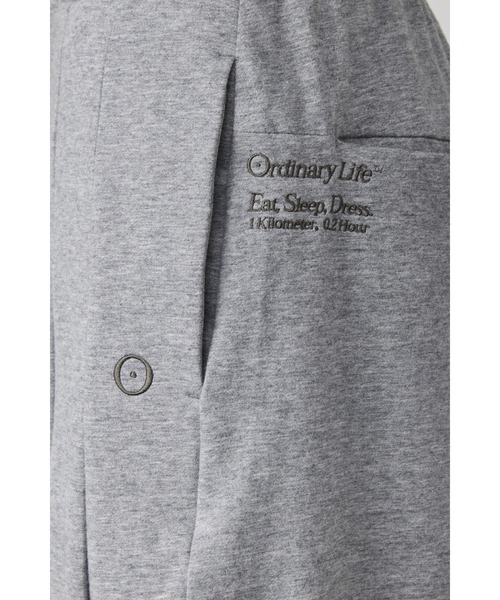 SHINYAKOZUKA（シンヤコヅカ）の「ORDINARY HOME BAGGY(ISSUE#8)（スウェットパンツ・メンズ・オートミール/ヘザーグレー/チャコールグレー/ブラック・MEDIUM/SMALL/LARGE/X-SMALL/X-LARGE）」の7枚目の写真