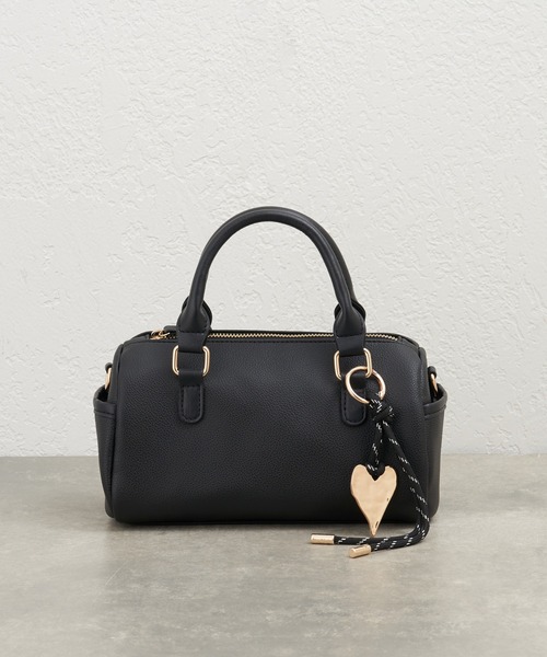 CIAOPANIC TYPY（チャオパニックティピー）の「【オケージョン対応可能】チャーム付きボストンBAG（ショルダーバッグ・レディース・オフホワイト/ブラック/ベージュ・ONE SIZE）」の11枚目の写真