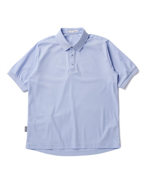 narifuri(ナリフリ)の「ドライポロシャツ(ポロシャツ・メンズ・グレー系/サックスブルー・SMALL/MEDIUM/LARGE/X-LARGE)」の7枚目の写真
