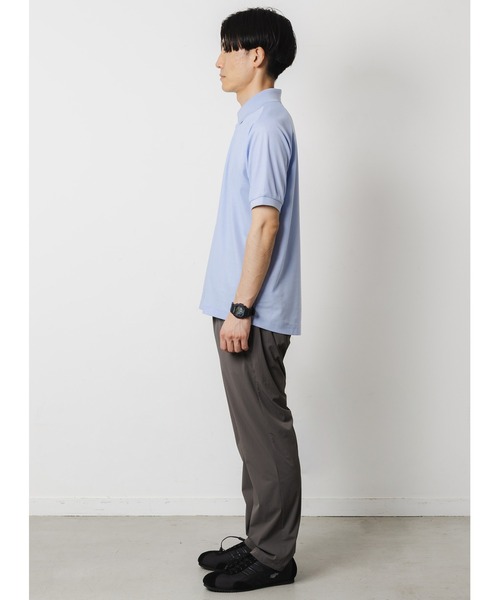 narifuri(ナリフリ)の「ドライポロシャツ(ポロシャツ・メンズ・グレー系/サックスブルー・SMALL/MEDIUM/LARGE/X-LARGE)」の4枚目の写真