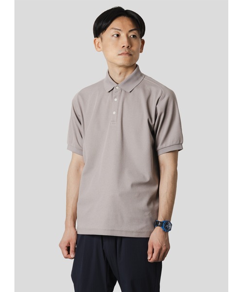 narifuri(ナリフリ)の「ドライポロシャツ(ポロシャツ・メンズ・グレー系/サックスブルー・SMALL/MEDIUM/LARGE/X-LARGE)」の19枚目の写真