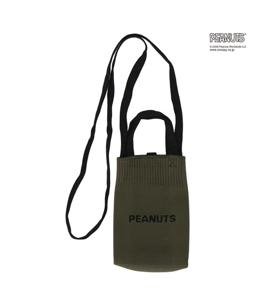 PEANUTS（ピーナッツ）の「PEANUTS  ニットショルダーバッグ（ショルダーバッグ・レディース・ブラック/アイボリー/カーキ・FREE）」の11枚目の写真